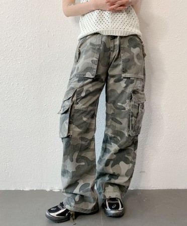 Snow Camouflaged Pants #250406